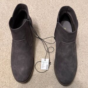 Maurices Charcoal Ankle Booties